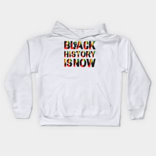 Black History Month Afro Melanin Black Women Kids Hoodie